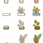 儿童简笔画之6种小清新植物