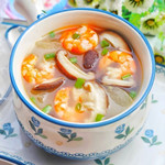 冬瓜虾仁菌菇汤，鲜美好喝，瘦身必备！